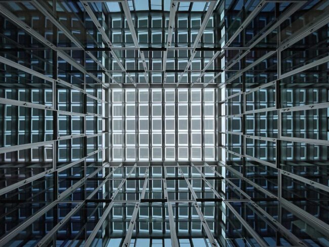 Le Flon Lausanne, Stahlkonstruktion, Glaskonstruktion, moderner Glasbau, Architektur, Pius Amrein Architekturfotograf Luzern Schweiz